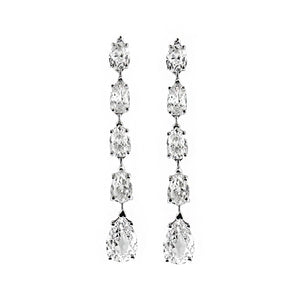 diamond drop earrings