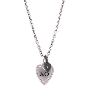 Xo heart necklace discount