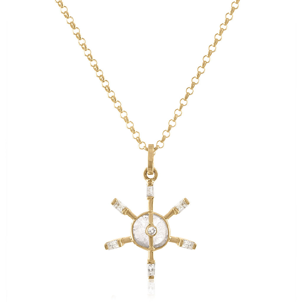 Starburst Diamond Necklace