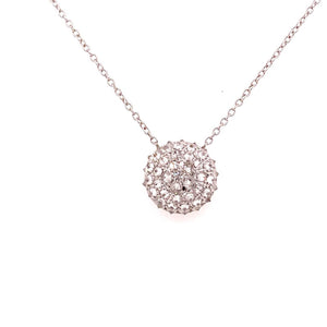 Inverted Diamond Ball Pendant