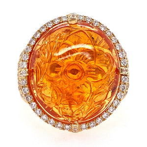 Mandarin Garnet Ring