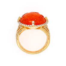 Mandarin Garnet Ring