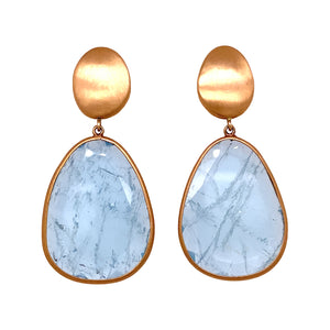 Aquamarine Drop Earrings