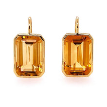 Citrine earrings