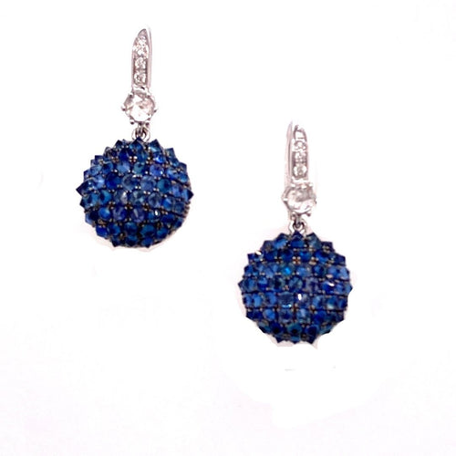 Sapphire Drop Earring