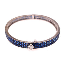 Sapphire Bangle Bracelet