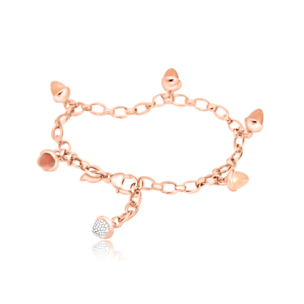 Rose Charm Bracelet