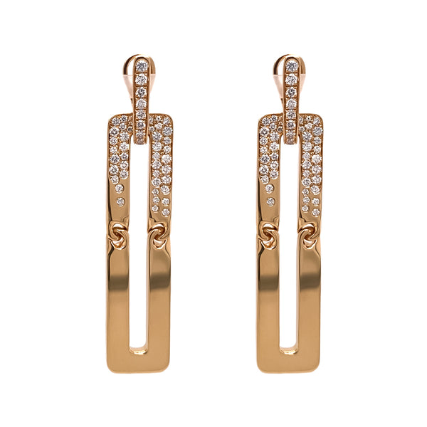 Rectangle Drop Earrings