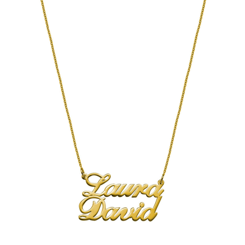 2 Name Necklace