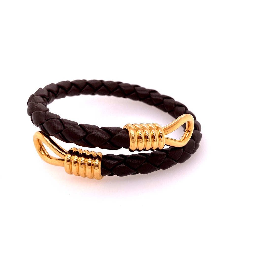 Braided Leather Bracelet