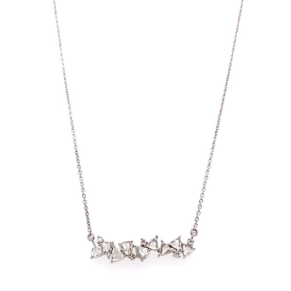 Diamond Bar Necklace