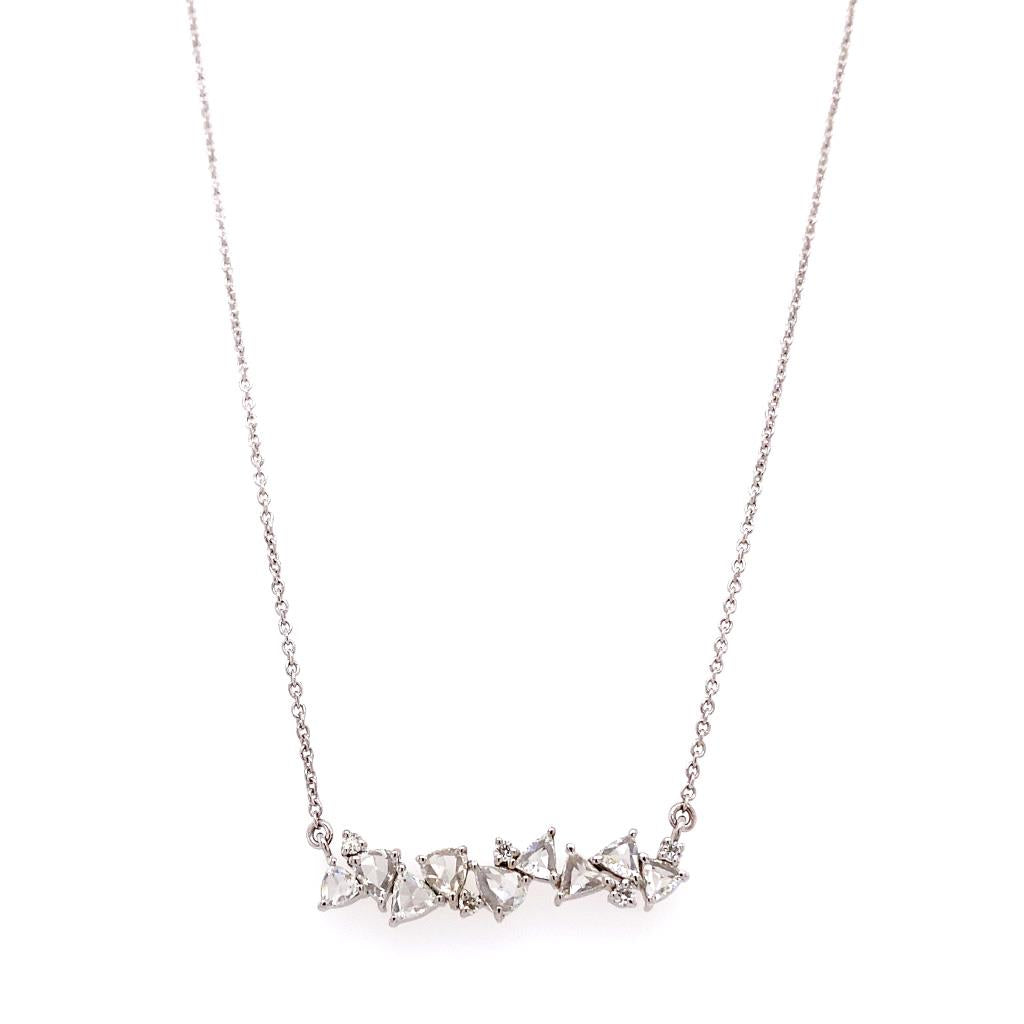 Diamond Bar Necklace