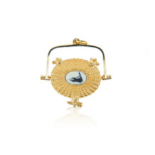 Nantucket Golden Basket Charm