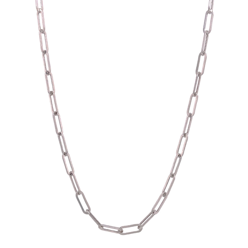 Delicate Paperclip Necklace