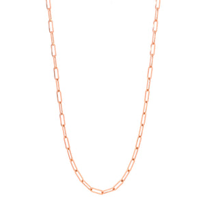 Delicate Paperclip Necklace