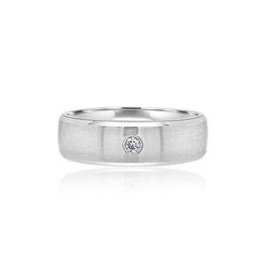 Men's diamond wedding band