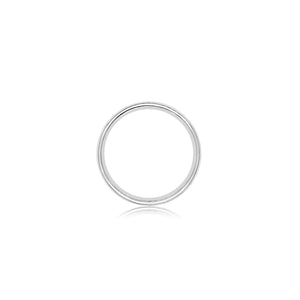 Men's milgrain edge wedding band