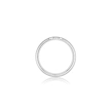 Men's high polish double wedding band