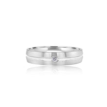 Men's diamond wedding band