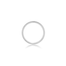 Men's wide single diamond band
