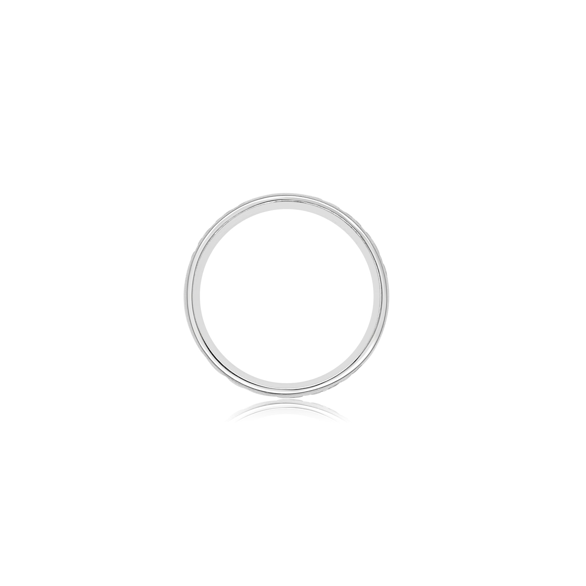 Men's engraved band