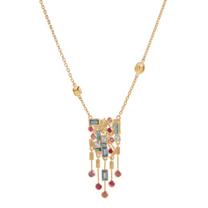 Multi gemstone Necklace