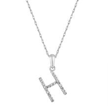 Diamond Initial Necklace