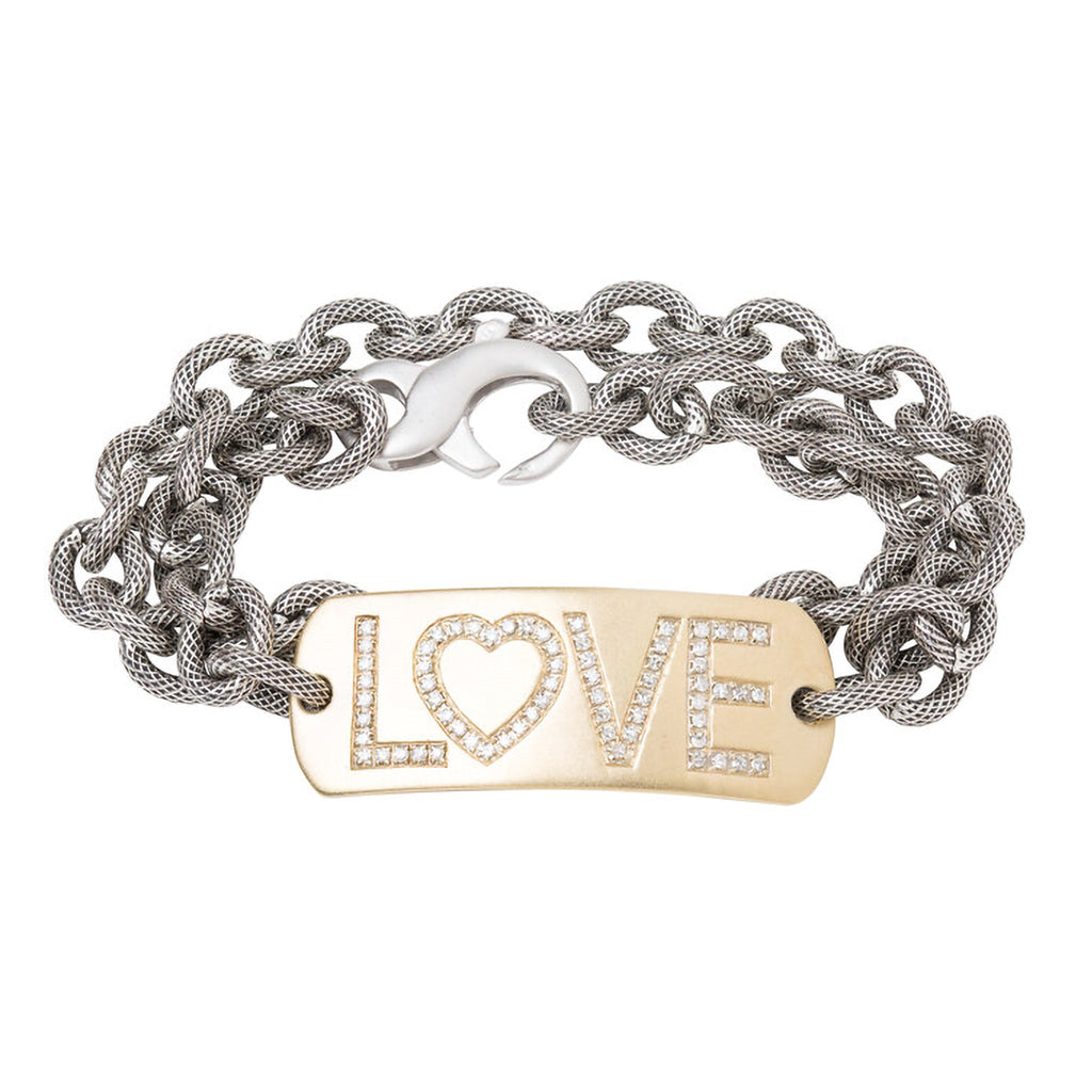 14K Love ID Bracelet