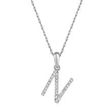 Diamond Initial Necklace