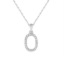 Diamond Initial Necklace