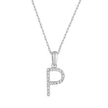 Diamond Initial Necklace