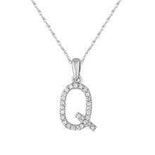 Diamond Initial Necklace