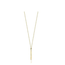 Diamond Disc Necklace