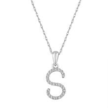 Diamond Initial Necklace