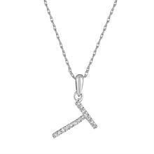 Diamond Initial Necklace