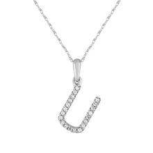 Diamond Initial Necklace