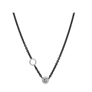 Pageo Signature Necklace - Single bezel