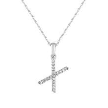 Diamond Initial Necklace