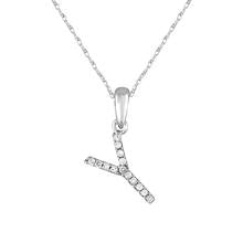 Diamond Initial Necklace