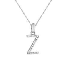 Diamond Initial Necklace