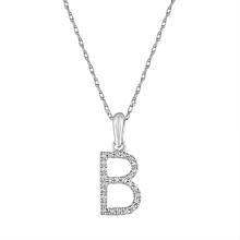 Diamond Initial Necklace