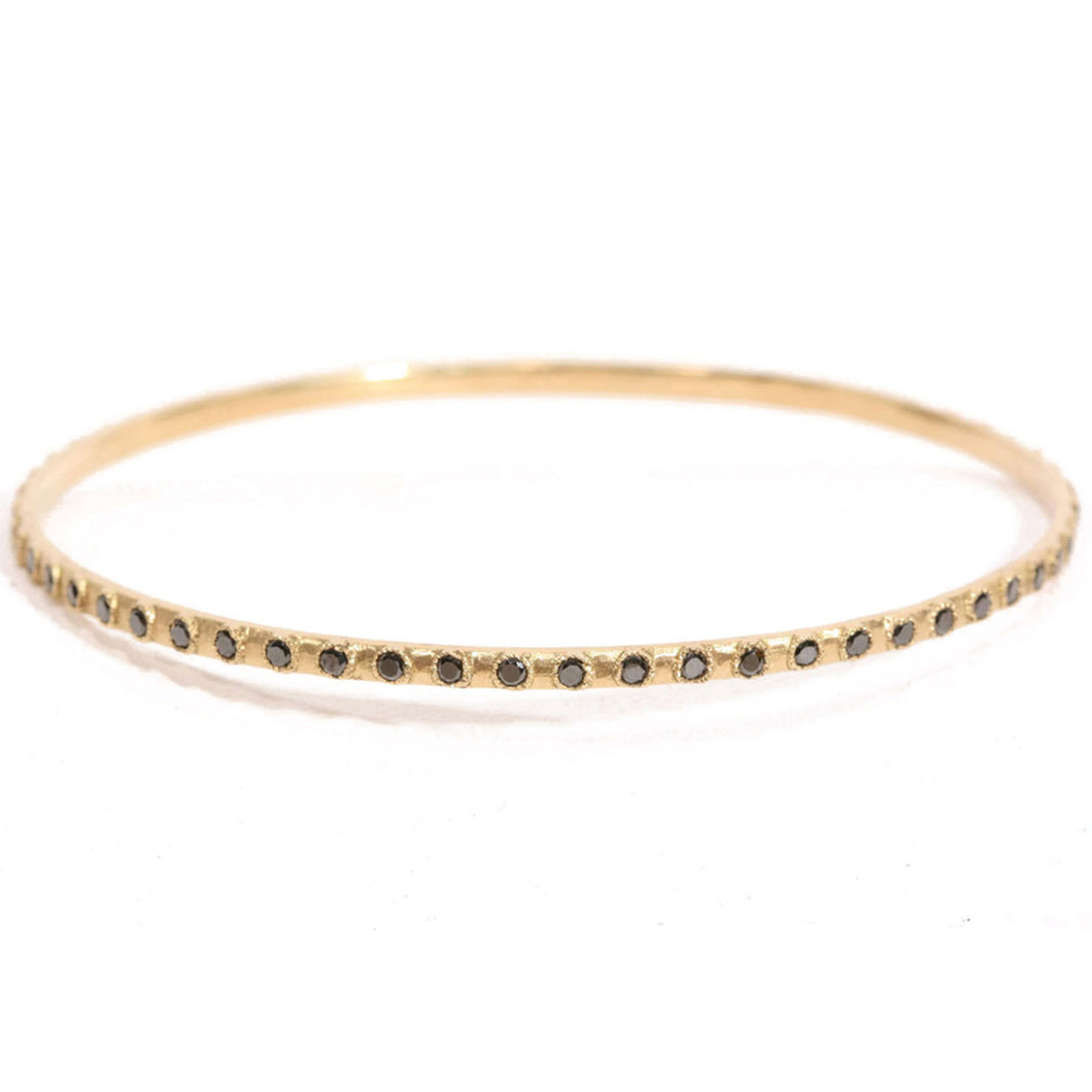 Black Diamond Bangle