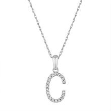 Diamond Initial Necklace