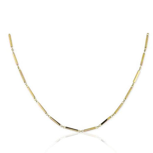 Smooth Bar Choker Necklace