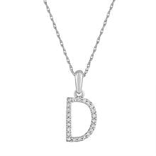 Diamond Initial Necklace