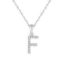 Diamond Initial Necklace