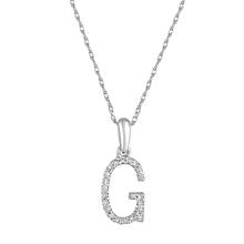 Diamond Initial Necklace