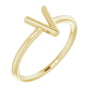 Simple Initial Ring