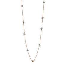 Gold and Diamond Elements Necklace