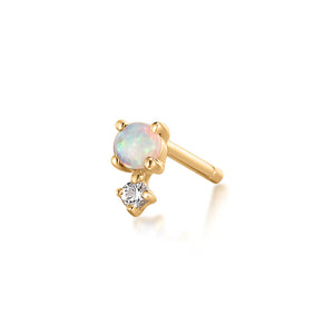 Birthstone Stud Earring